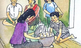 Chõ bánh đúc của dì tôi (Bài đọc hiểu tiếng Việt lớp 3 - đề số 7). 